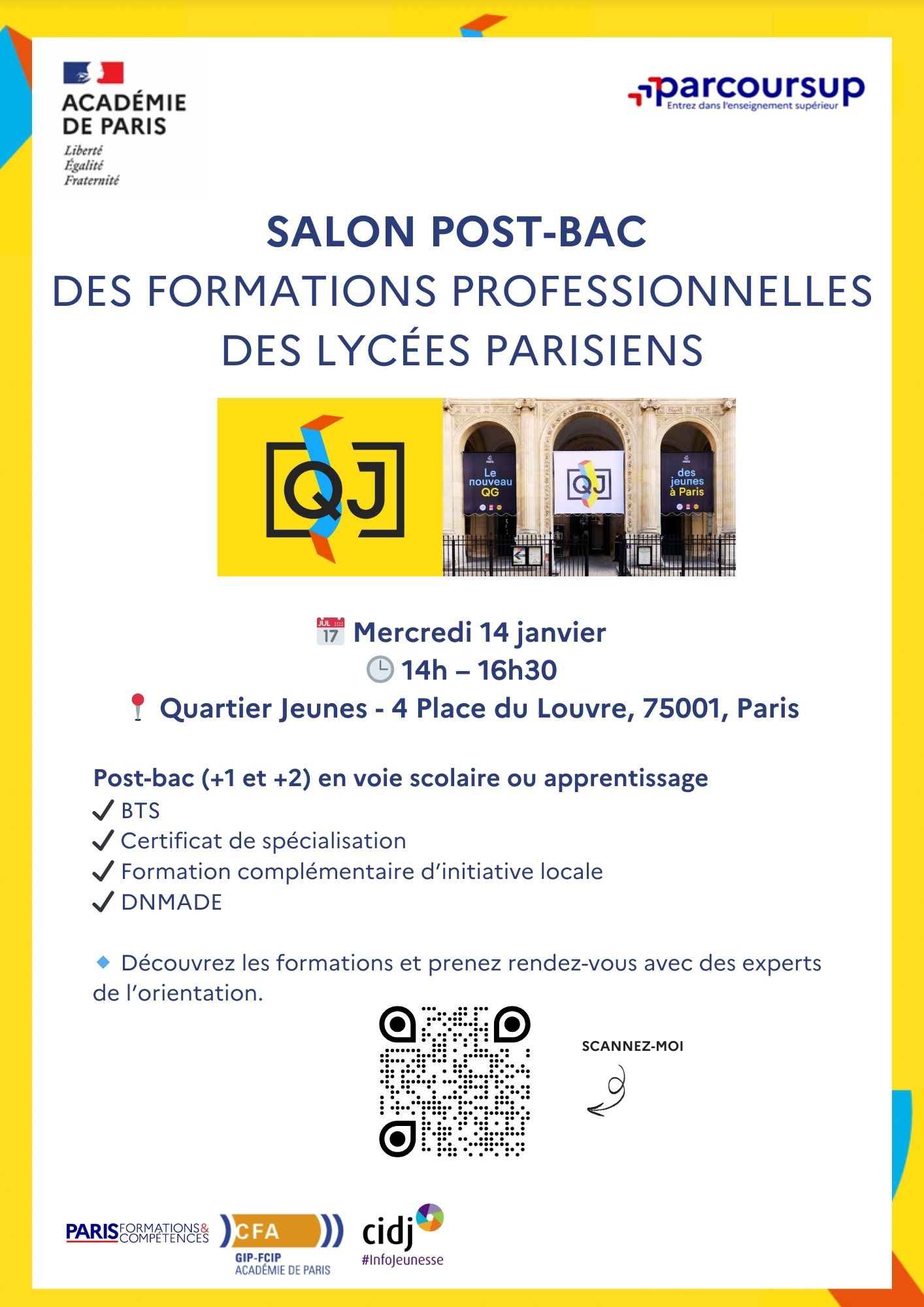 Salon POST-BAC des formations professionnelles